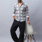 Checked corduroy Casual Shirt for Men