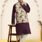Silk Blend Ethnic Wear Nehru Jacket ( WaistCoat 3001Cream )