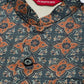 Silk Blend Ethnic Wear Nehru Jacket ( WaistCoat 3002Grey )