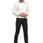 Jainish Men's Cotton Solid Cream Formal Shirt's ( SF 361Cream )