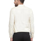 Jainish Men's Cotton Solid Cream Formal Shirt's ( SF 361Cream )