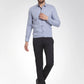 Jainish Light Grey Formal Shirt with black detailing ( SF 411Light-Grey )