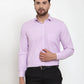 Jainish Light-Purple Formal Shirt with white detailing ( SF 419Light-Purple )