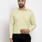 Jainish Lime Green Formal Shirt with white detailing ( SF 419Lime-Green )