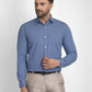 Jainish Blue Men's Cotton Printed Formal Shirts ( SF 428Blue )