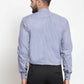 Jainish Grey Men's Cotton Solid Mandarin Collar Formal Shirts ( SF 726Light-Grey )