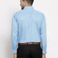Jainish Blue Men's Cotton Polka Dots Formal Shirts ( SF 736Sky )