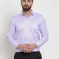 Jainish Purple Men's Cotton Stiped Formal Shirts ( SF 737Light-Purple )