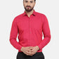 Jainish Red Men's Cotton Polka Dots Formal Shirts ( SF 739Red )