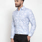 Jainish Blue Men's Cotton Printed Formal Shirt's ( SF 751Sky )