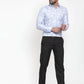 Jainish Blue Men's Cotton Printed Formal Shirt's ( SF 751Sky )