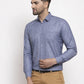 Jainish Grey Men's Cotton Solid Button Down Formal Shirts ( SF 753Grey )