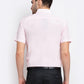 Jainish Pink Men's Cotton Half Sleeves Solid Formal Shirts ( SF 754Light-Pink )