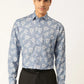 Jainish Blue Men's Cotton Printed Formal Shirt's ( SF 755Sky )
