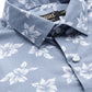 Jainish Blue Men's Cotton Printed Formal Shirt's ( SF 755Sky )