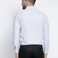Jainish Blue Men's Cotton Striped Formal Shirt's ( SF 759Light-Blue )