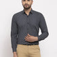 Jainish Black Men's Cotton Printed Formal Shirt's ( SF 772Black )