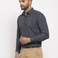 Jainish Black Men's Cotton Printed Formal Shirt's ( SF 772Black )