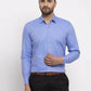Jainish Blue Men's Cotton Printed Formal Shirt's ( SF 774Blue )