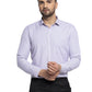 Jainish Multi Men's Cotton Checked Formal Shirt's ( SF 776Voilet )