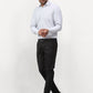 Jainish Silver Men's Solid Formal Shirts ( SF 777Steel-Grey )