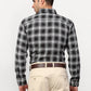 Jainish Black Men's Checked Formal Shirts ( SF 779Black )