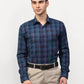 Jainish Blue Men's Checked Formal Shirts ( SF 781Sky-Blue )