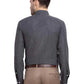 Jainish Grey Melange Men's Button Down Collar Cotton Formal Shirt ( SF 785Charcoal )
