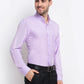 Jainish Purple Men's Button Down Collar Cotton Formal Shirt ( SF 785Light-Purple )