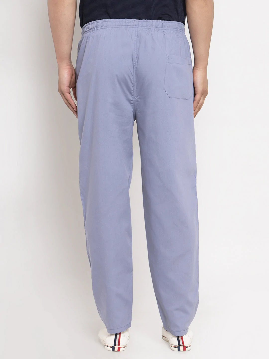 Jainish Men's Grey Solid Cotton Track Pants ( JOG 011Light-Grey )