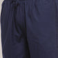 Jainish Men's Navy Blue Solid Cotton Track Pants ( JOG 011Navy )
