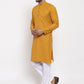 Men's Cotton Solid Kurta Pyjama