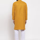 Men's Cotton Solid Kurta Pyjama