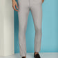 Solid Cotton Formal Trouser for Men's ( FGP 275Light-Grey )