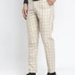 Jainish Men's Cream Formal Trousers ( FGP 261Cream )