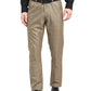 Jainish Men's Brown Cotton Checked Formal Trousers ( FGP 267Dark-Brown )