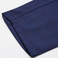 Jainish Men's Blue Checked Formal Trousers ( FGP 270 Blue )