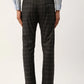 Jainish Men's Black Tartan Checked Formal Trousers ( FGP 271 Black )
