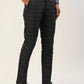 Jainish Men's Black Window Checked Formal Trousers ( FGP 272 Black )