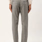 Jainish Men's Grey Window Checked Formal Trousers ( FGP 272 Grey )