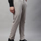 Jainish Men's Light Grey Tapered Fit Formal Trousers
