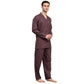 Jainish Men's Maroon Checked Night Suits ( GNS 001Maroon )