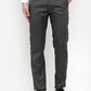 Jainish Men's Green Cotton Striped Formal Trousers ( FGP 255Olive )