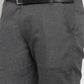 Jainish Men's Black Cotton Solid Formal Trousers ( FGP 256Charcoal )
