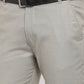 Jainish Men's Grey Cotton Solid Formal Trousers ( FGP 256Light-Grey )