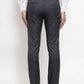 Jainish Men's Black Cotton Solid Formal Trousers ( FGP 258Charcoal )