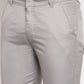 Jainish Men's Grey Cotton Solid Formal Trousers ( FGP 258Light-Grey )