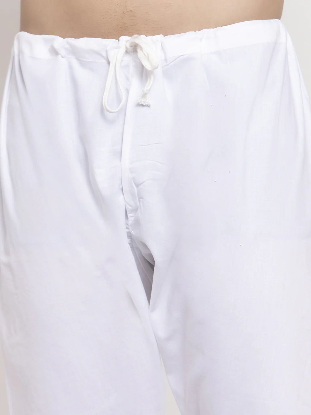 Jompers Men Green & White Woven Design Kurta with Pyjamas ( JOKP 621 Green )