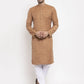Jompers Men Brown Self Design Kurta Only ( KO 625 Brown )