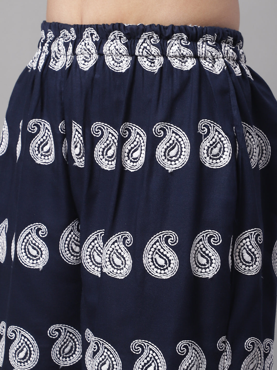 Women Embroidered and Sequin work Co-ords ( JNCS 3001 Navy )